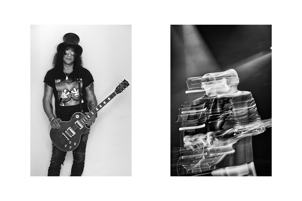 Slash and Billy Corgan